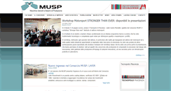 Desktop Screenshot of musp.it